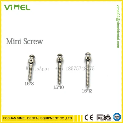 Orthodontic Mini Screw Titanium Ortho Micro Screws Driver Dental Materials